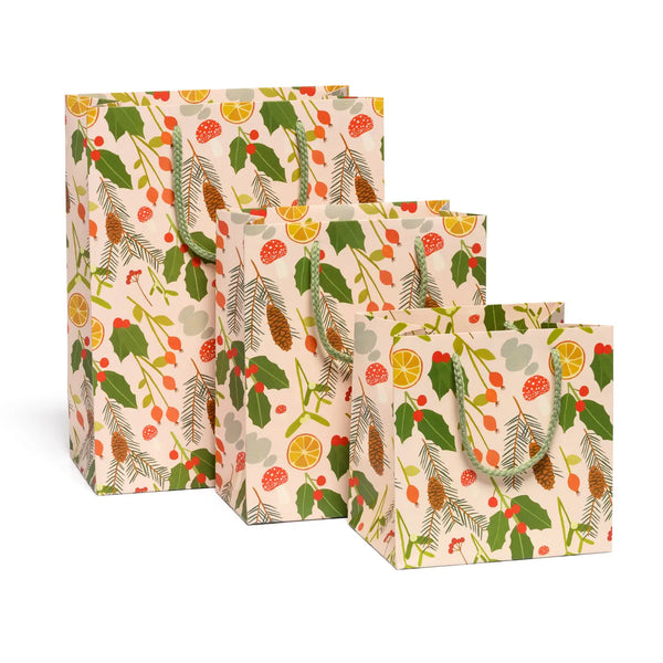 Holiday Greens Gift Bag