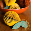 Lemon Honeycomb Ornament