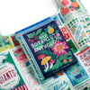 Ever Upward Botanist Bookshelf Packable Nylon Tote Bag