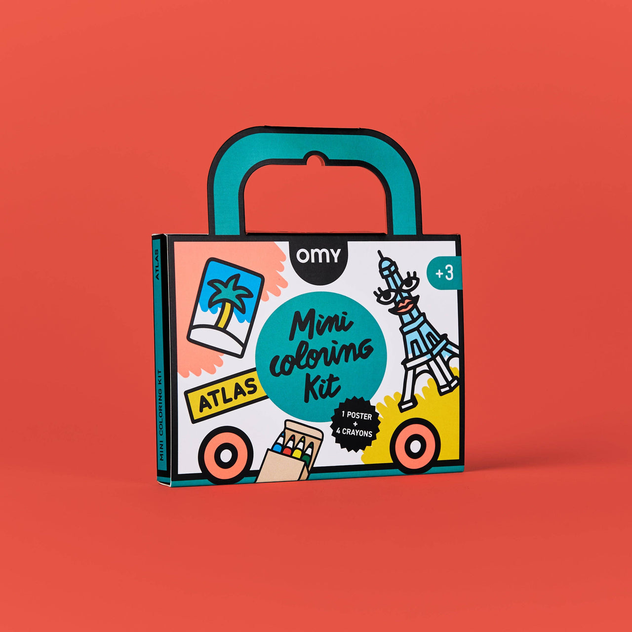 Atlas Mini Pocket Coloring