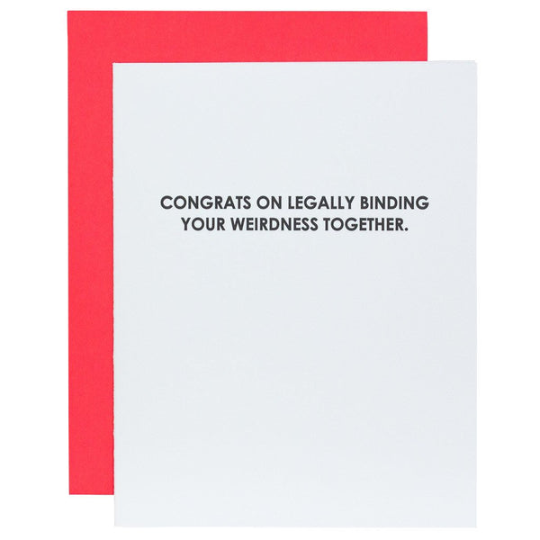 Legally Binding Your Weirdness