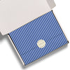 Blue Pinstripes Tissue Paper