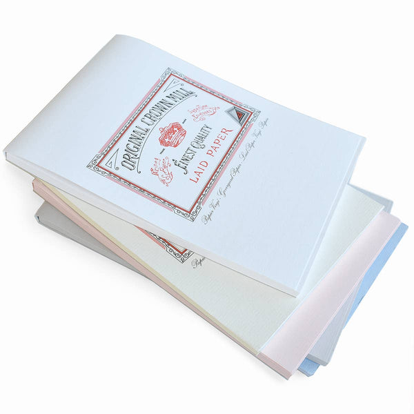 Crown Mill A5 Classic Laid Writing Pads