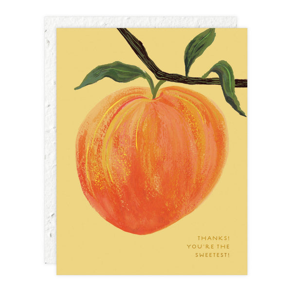 Peach Thank You