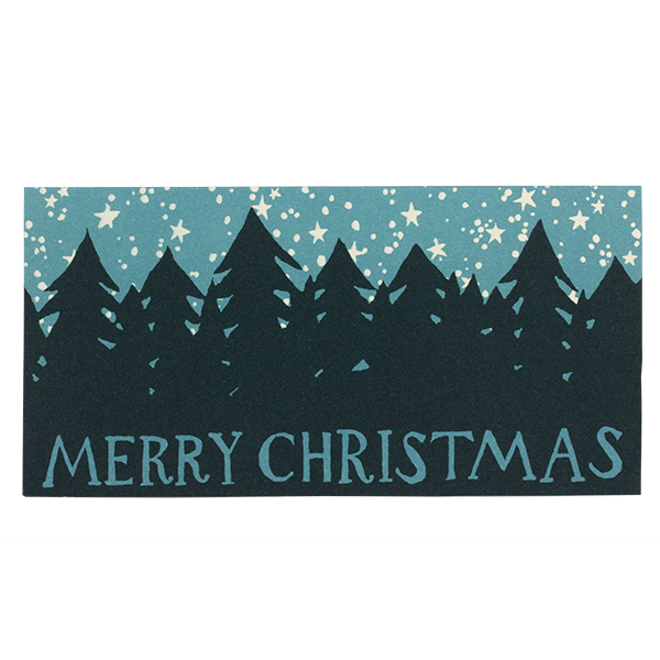 Smaller Long Cards Starry Starry Night Pack of Ten