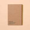 Tomato A5 Letterpress Spiral Notebook