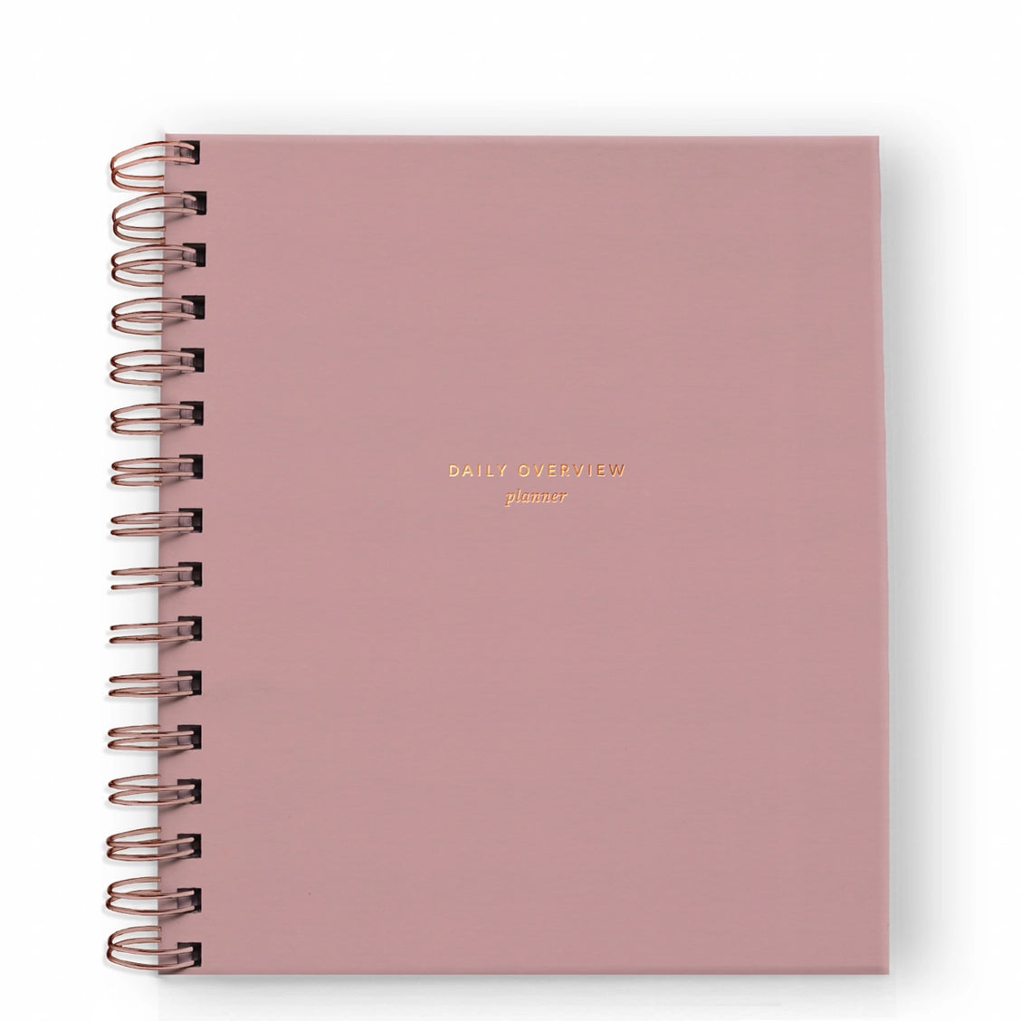 Daily Overview Planner - Various Colors