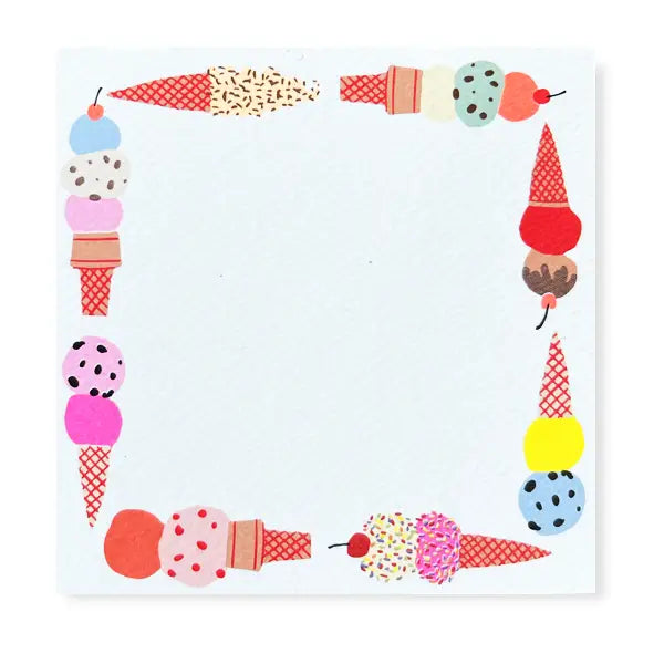 Ice Cream Square Notes