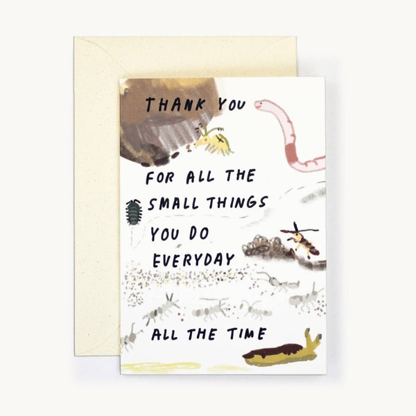 Thank You For All The Small Things