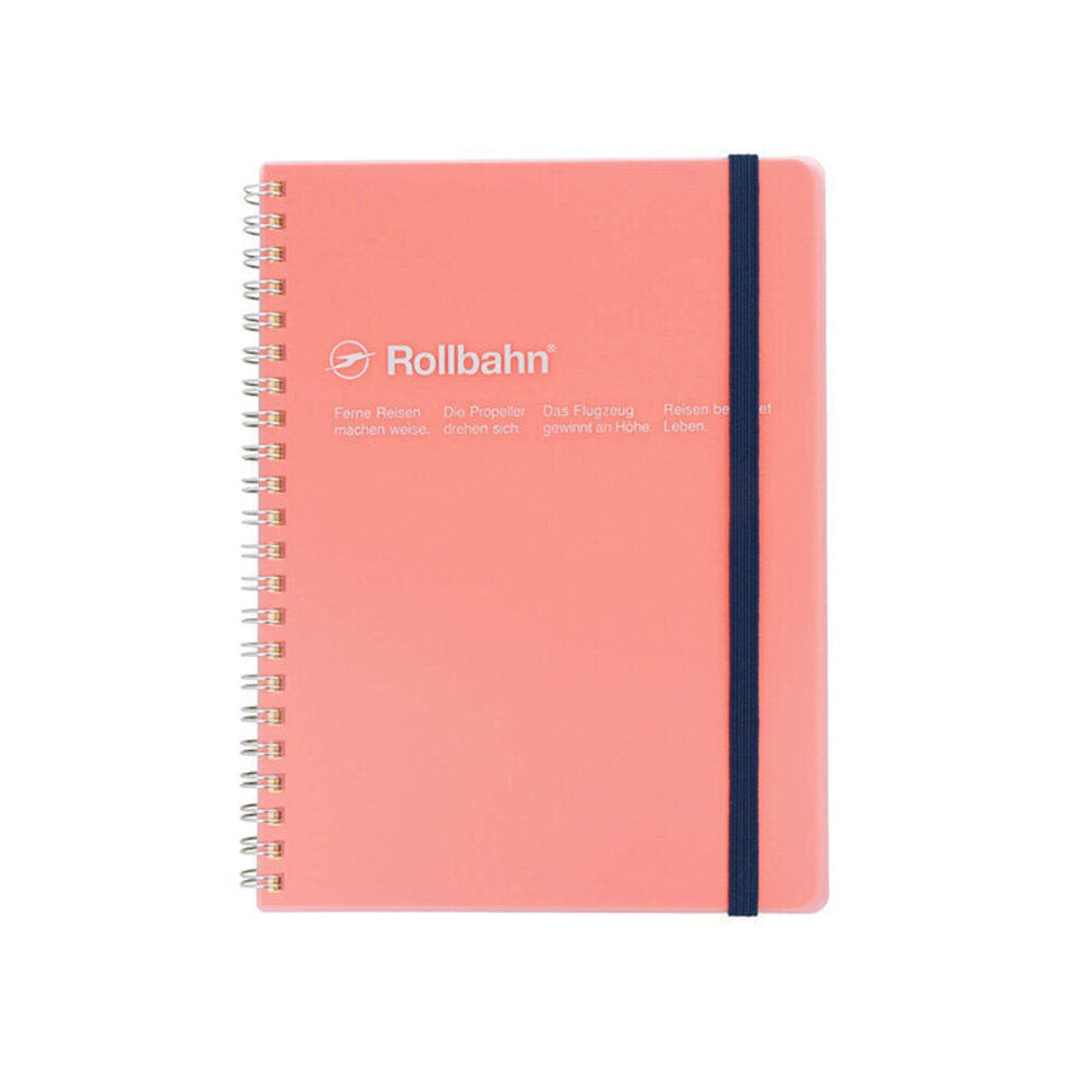 Rollbahn Large Clear-Cover Notebook