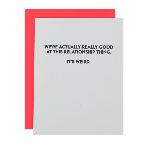 Really Good At This Relationship Thing
