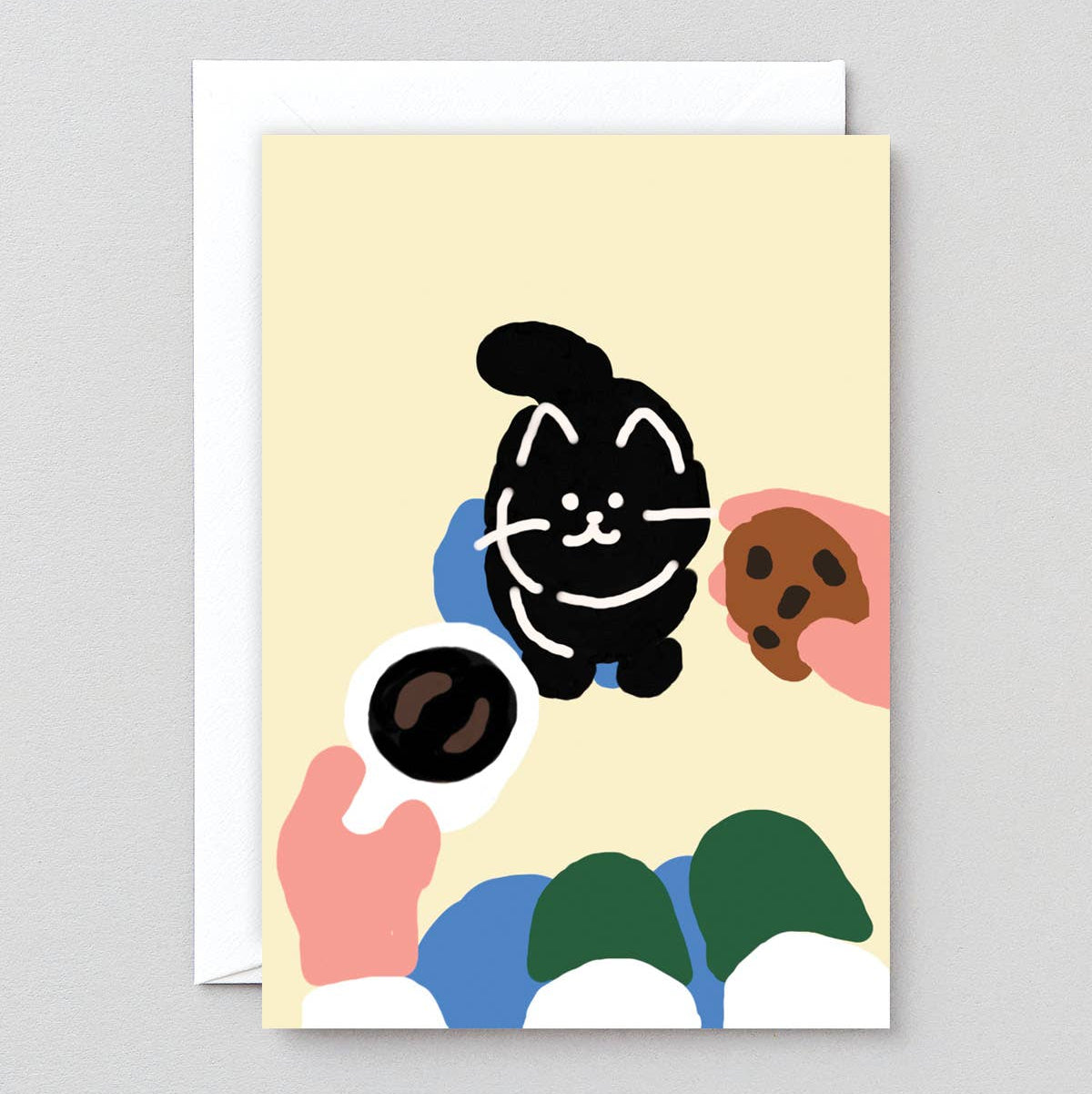 Cat, Coffee, Cookie