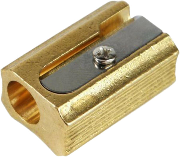Single Block Brass Sharpener