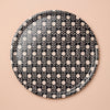 Ink Flora Round Tray