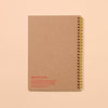 Oysters A5 Letterpress Spiral Notebook