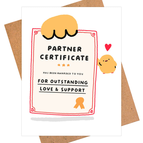 Partner Certificate