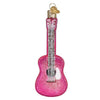 Glittered Glam Guitar Ornament