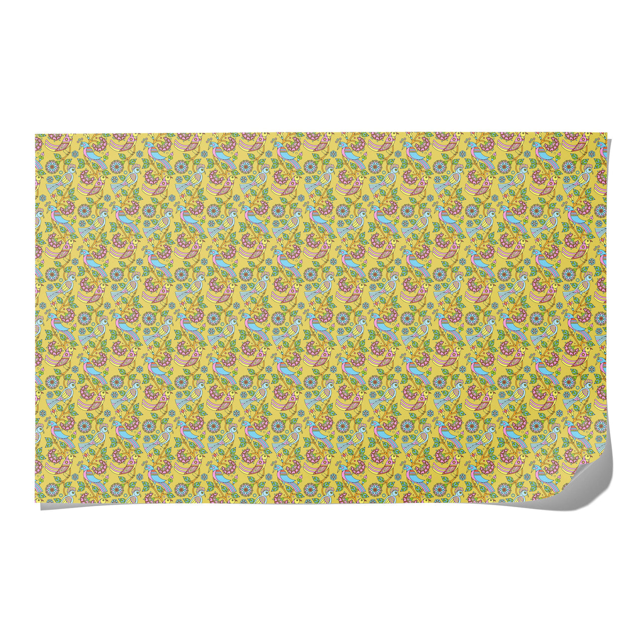 Parakeets Wrap Sheet