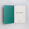 Lay Flat Undated Weekly Planner Book