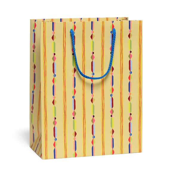 Geometric Stripes Gift Bag