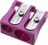M+R Plastic Sharpener Double Wedge Design