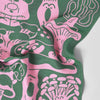 Mushrooms Woven Cotton Tea Towel
