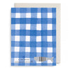 Blue Gingham Thank You Boxed Set of 6