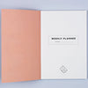 Lay Flat Undated Weekly Planner Book