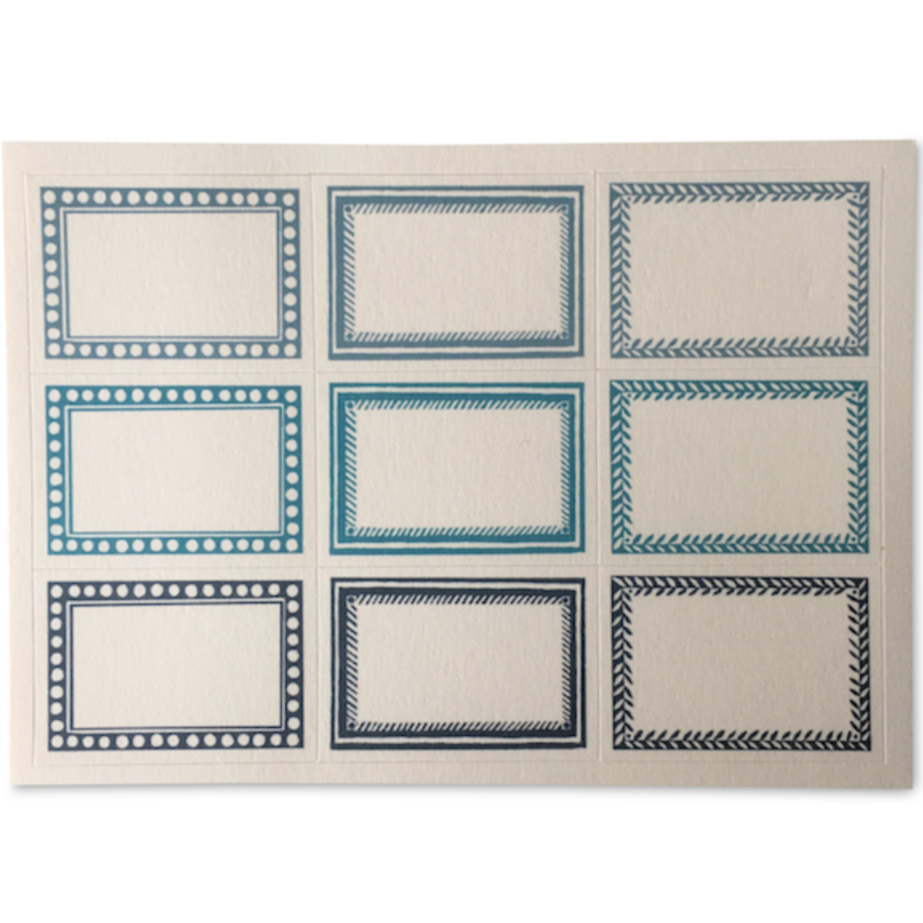 Small Self-Adhesive Labels - Pack of 18