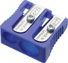 M+R Plastic Sharpener Double Wedge Design
