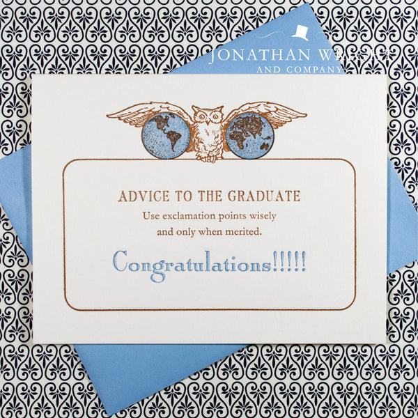 Exclamation Graduate