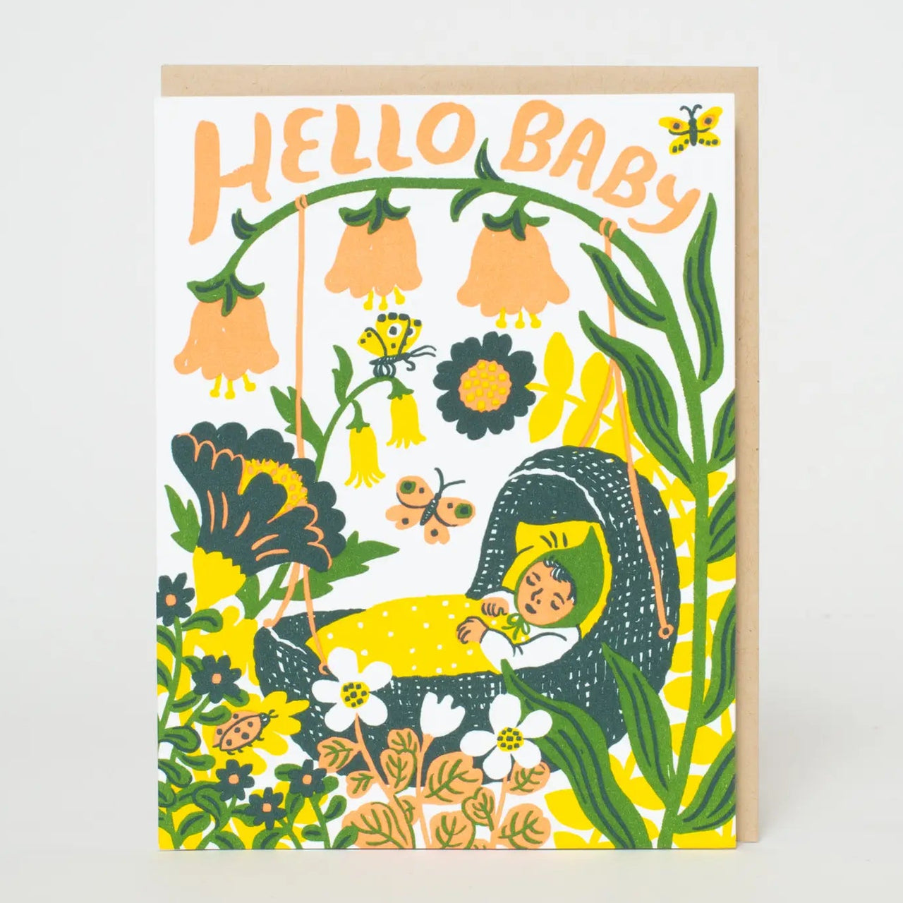 Hello Baby Bassinet Yellow