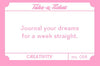 Take-a-Ticket: Creativity