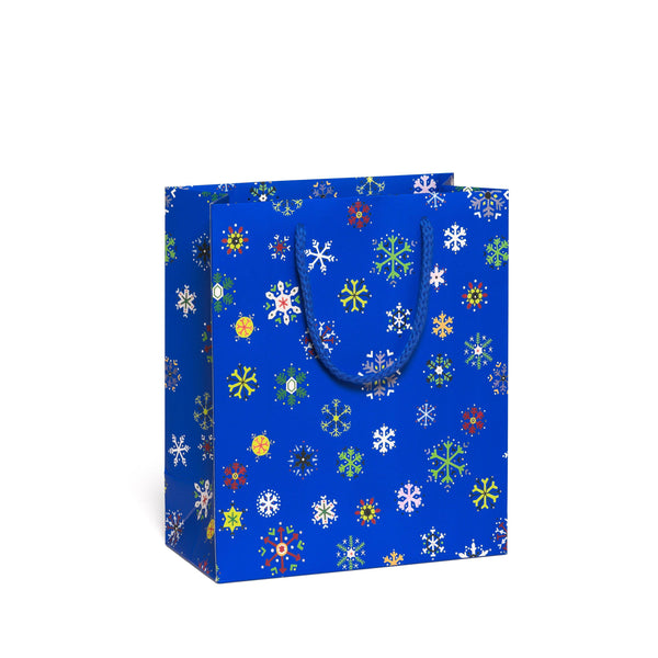 Colorful Snowflakes Gift Bag
