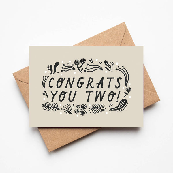 Congrats You Two