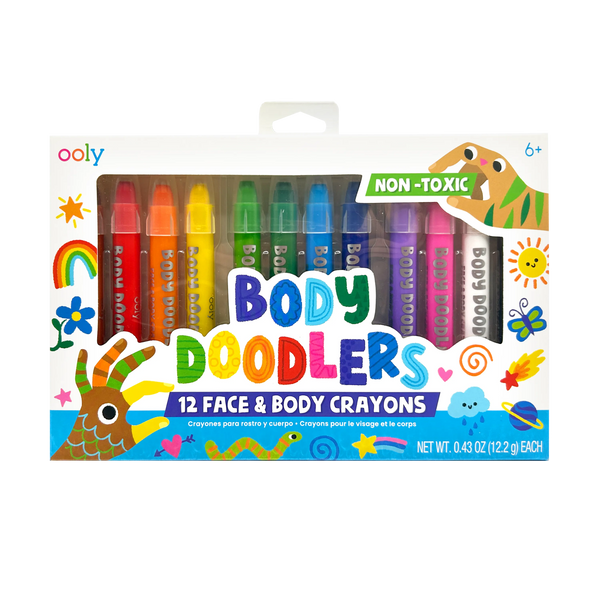 Body Doodlers Face and Body Crayons