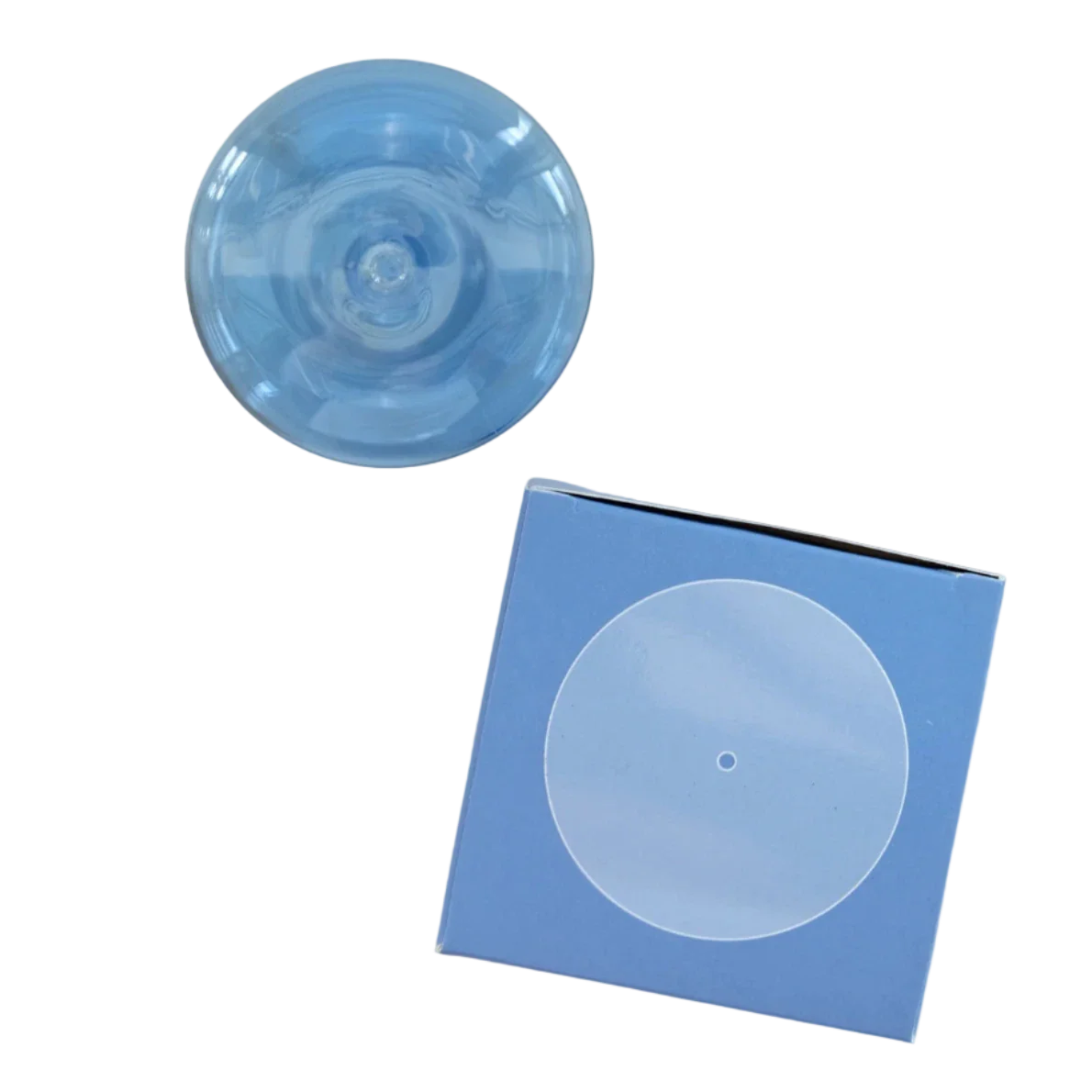 Glass Bubble Incense Holder