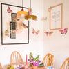 Colorful Butterflies Sewn Garland