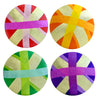 Gold Metallic Stripes Deluxe Surprise Ball
