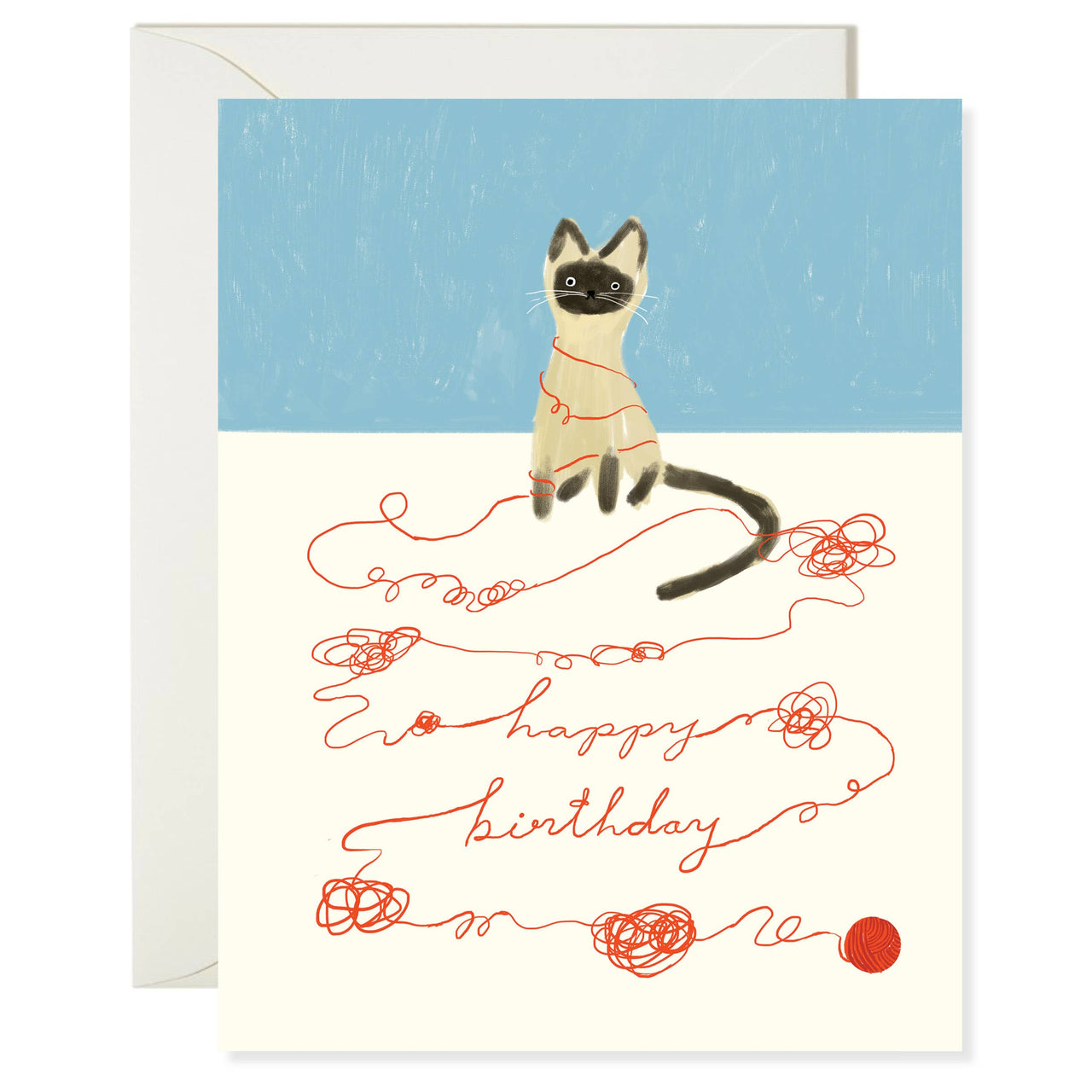 Cat String Birthday