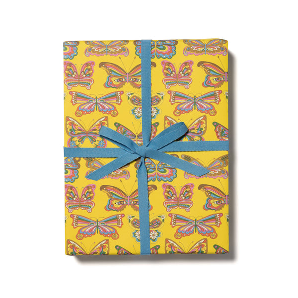 Psychedelic Butterfly Wrap Sheet