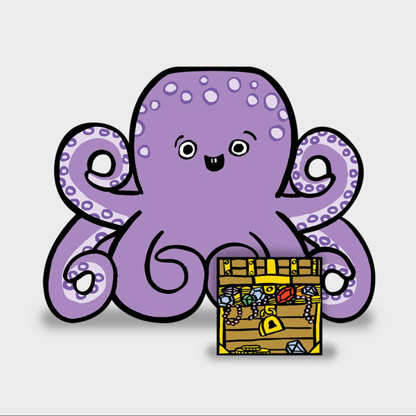 Octopus With Mini Card