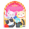 Coloring Book With Stickers: Cats