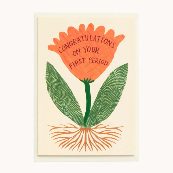 First Period Card