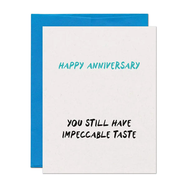 Impeccable Taste Anniversary