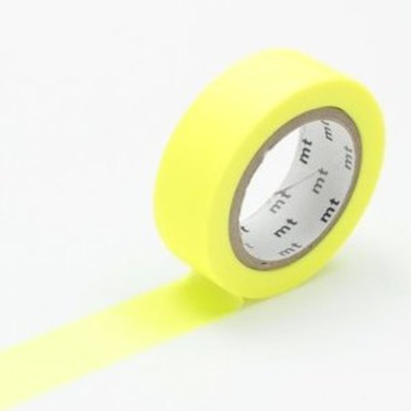 Shocking Yellow Washi Tape