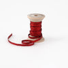 Metallic Braided Ribbon Wood Spool