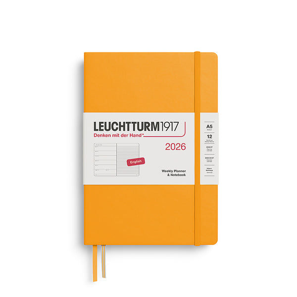Weekly Planner & Notebook Medium (A5) 2026