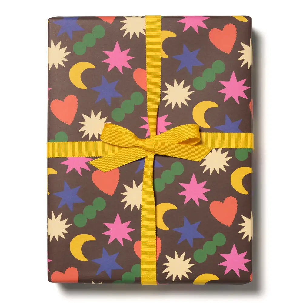 Rainbow Charms Wrapping Sheet