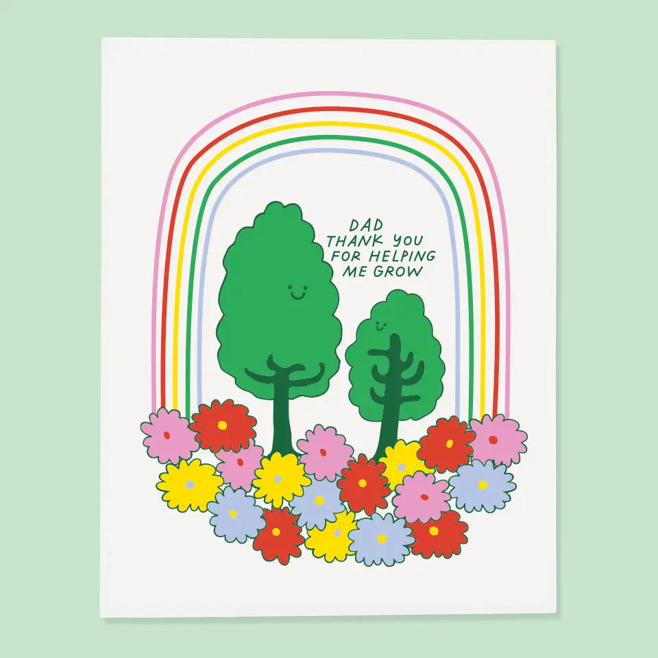 Grow With Dad Card